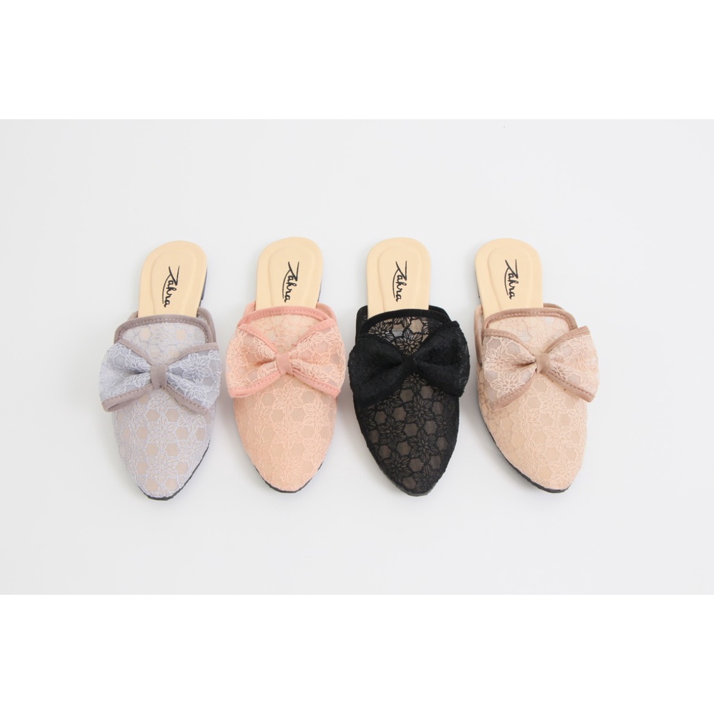 Arlaine- Ester selop wanita / sandal slop wanita / sandal brukat / sandal slop pita