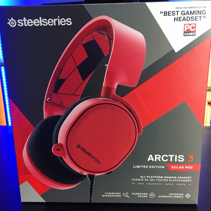 steelseries arctis 3 solar red