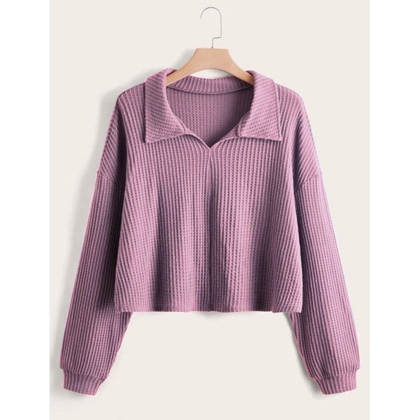 BLOUSE CROP - BLOUSE KOREA -  MURRAYA BLOUSE