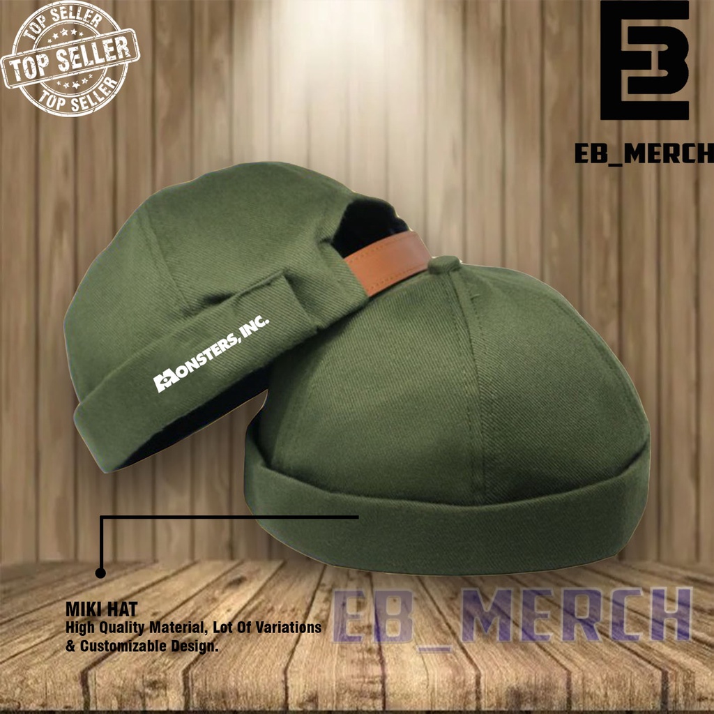 import Quality TOPI MIKI HAT MURAH PECI MIKI   MONSTER INC   TOPI PECI HIJRAH MIKI HAT  TOPI GAUL TO