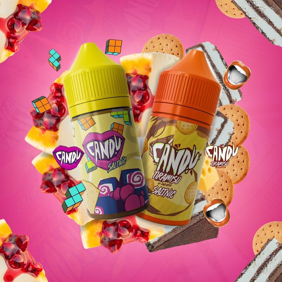 LIQUID CANDU SALT NIC SERIES CANDU LIQUID 30ML 100% AUTHENTIC