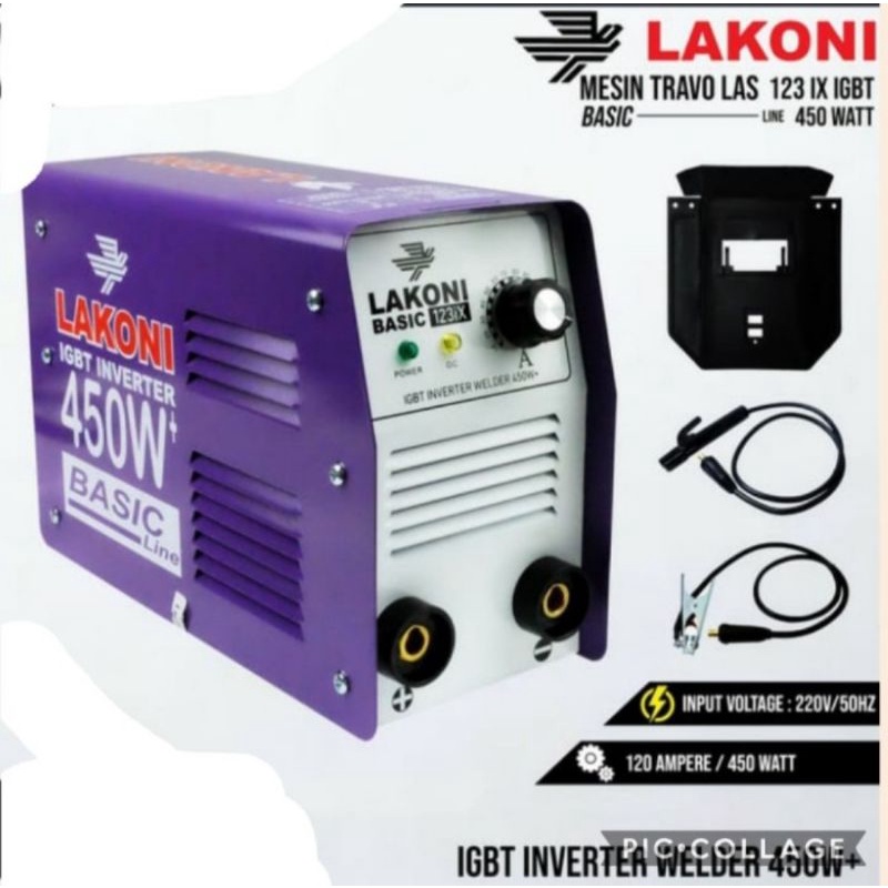 lakoni basic 123 ix mesin las inverter lakoni basic 123ix basic123ix