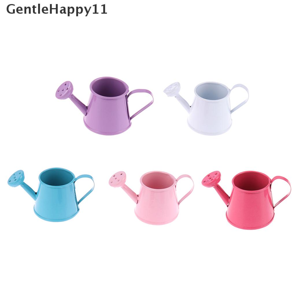 Gentlehappy 1Pc Miniatur Penyiram Tanaman Bahan Metal Skala 1 / 6 1 / 12 Untuk Dekorasi Rumah Boneka