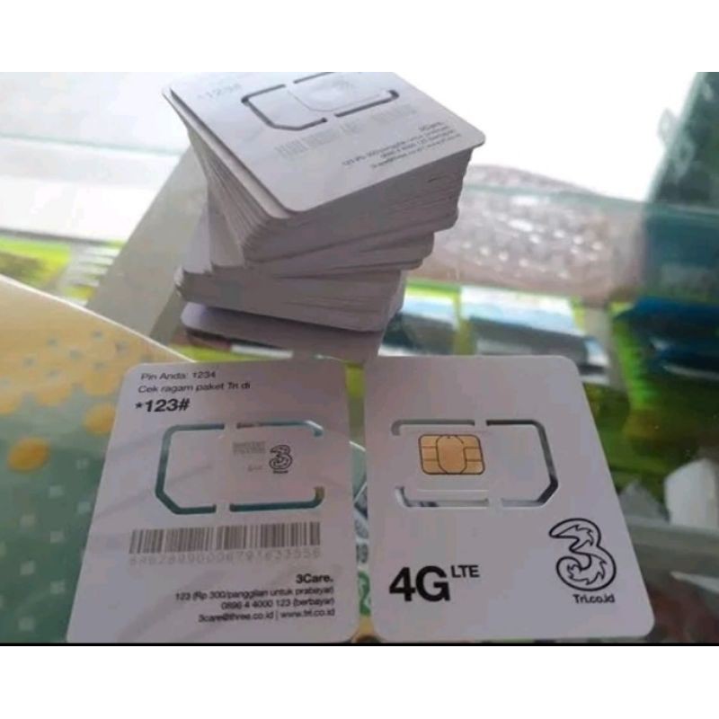 Kartu Perdana Upgrade Tri Three 3g ke 4g lte