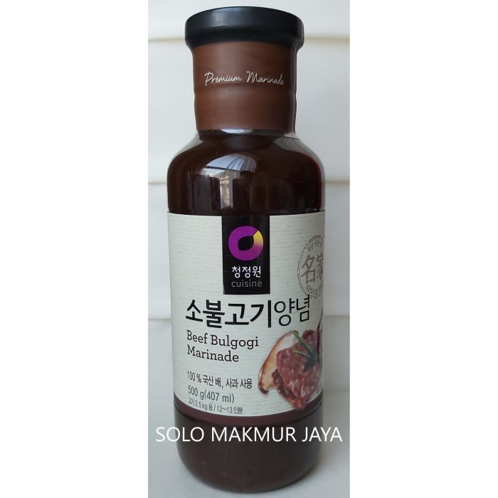 

SAUS-DRESSING- BUMBU SAUS BEEF BULGOGI MARINADE BBQ DAESANG 500 G -SAUS-DRESSING.