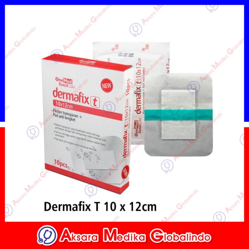 DERMAFIX 10X12CM 1 LEMBAR PLESTER ANTI AIR #AMG