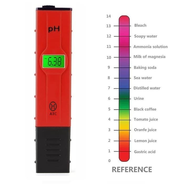 PH Meter Backlight PH-2011 Alat Ukur Kadar Asam / Keasaman (pen type) - B1900123