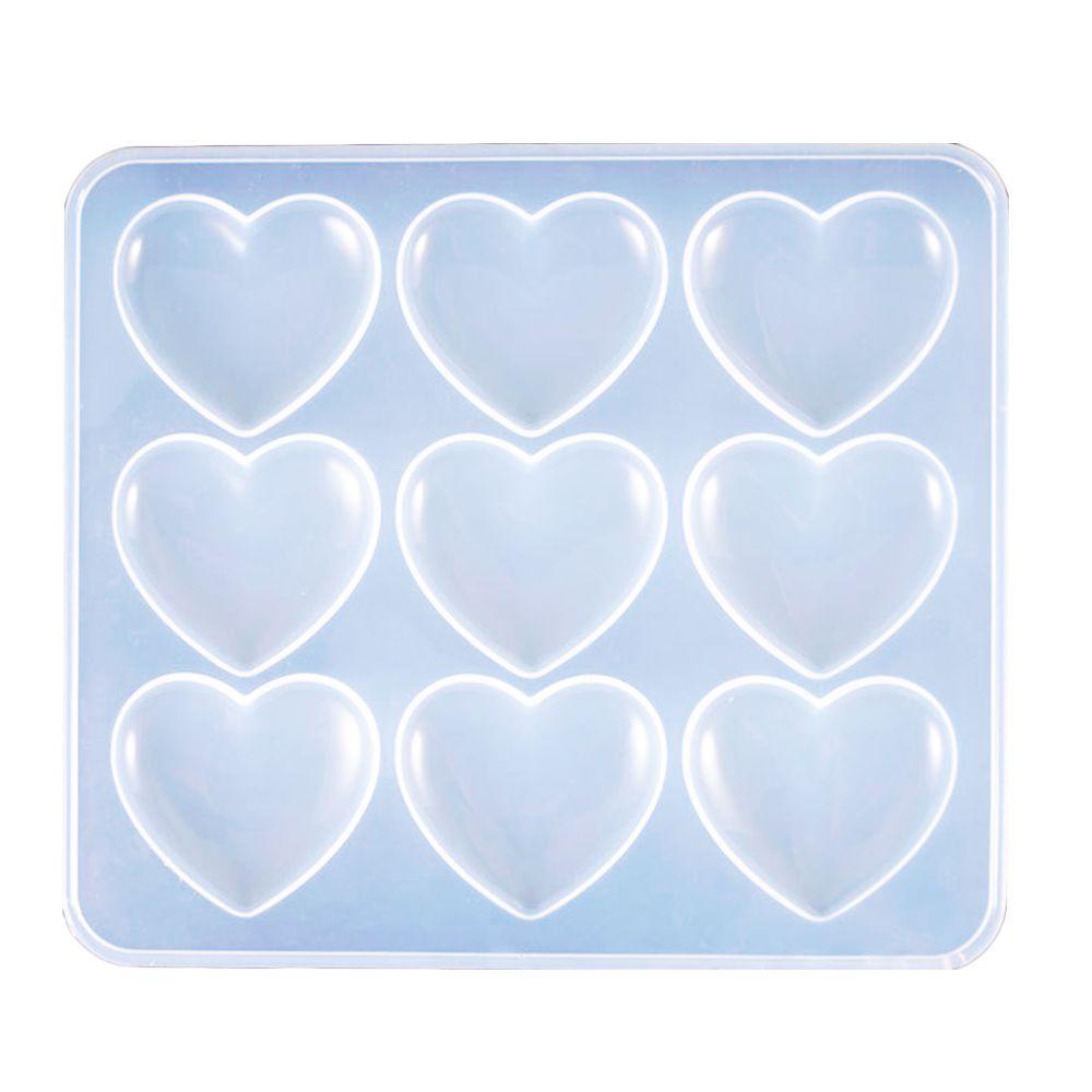 TOP 9 Heart Handmade Silicone Jewelry Making Mold Casting Molds