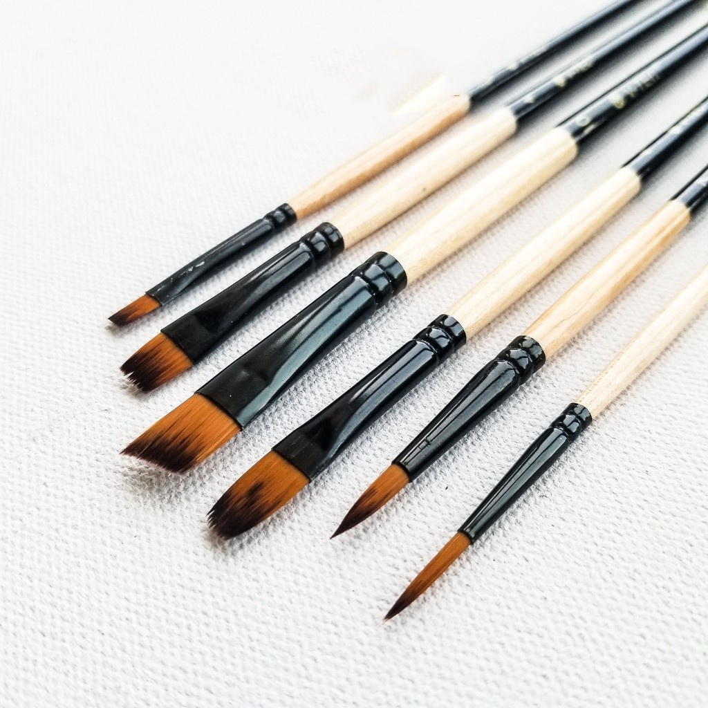 

V-TEC BRUSH A520 SET 6 KUAS LUKIS SET 6