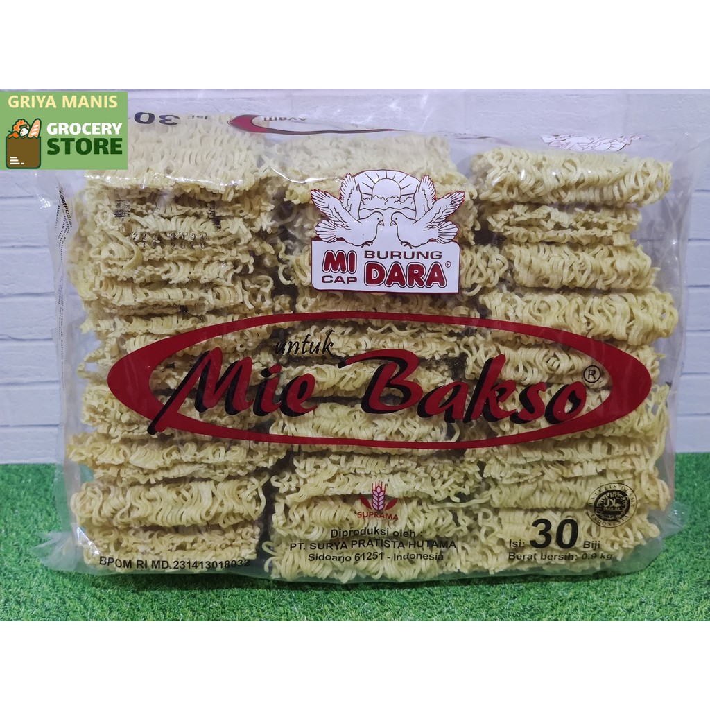 

Mie Cap Burung Dara Isi 30