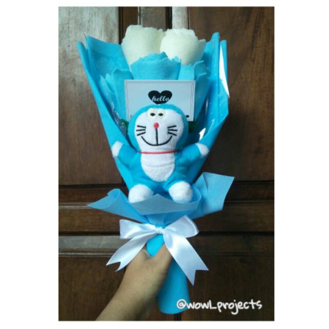 Buket Boneka Doraemon Murah/Buket Boneka/Boneka Doraemon /Doraemon Bouquet
