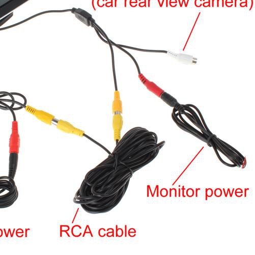 Car Monitor 5 inch TFT LCD Color Rearview Monitor for DVD Car Monitor 5 inch TFT LCD Color Rearview Monitor for DVD