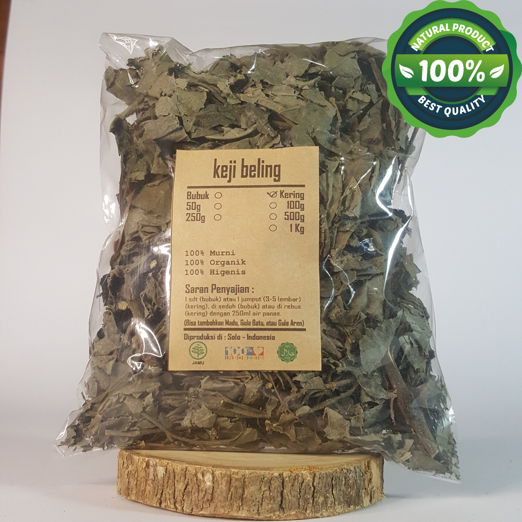 

DAUN KEJI BELING KERING 1000 GRAM / 1 KG - Strobilanthes Crispa
