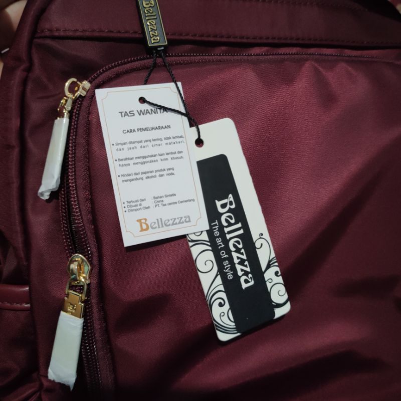 ransel bellezza new red wine