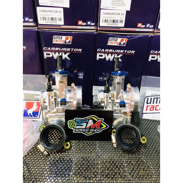 CARBURETOR CARBULATOR UMA RACING PWK 30 MM & 32 MM 4T ORIGINAL KARBU UMA RACING