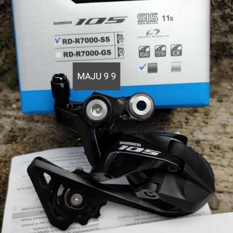 Rd Shimano105 R7000 SS 11sp Rd Sepeda Balap Road bike Rear Derailleur Short Cage Original Japan