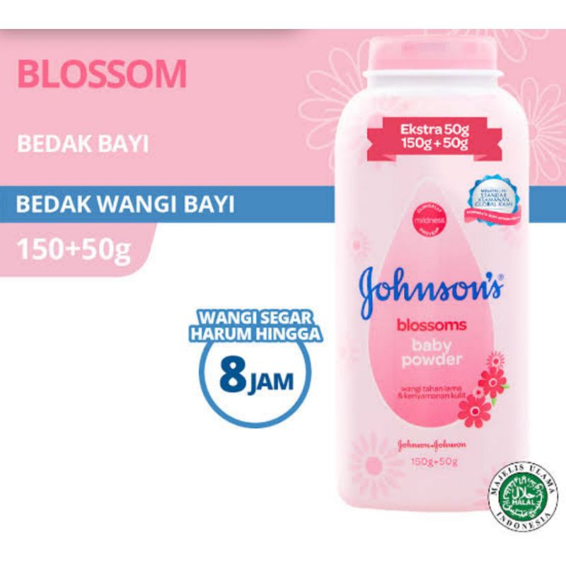 Johnson's Baby Powder 150g+50g