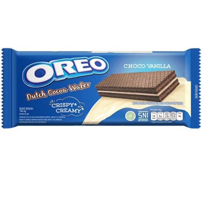 

Oreo Wafer Dutch Cocoa Double Choco 140.4gr