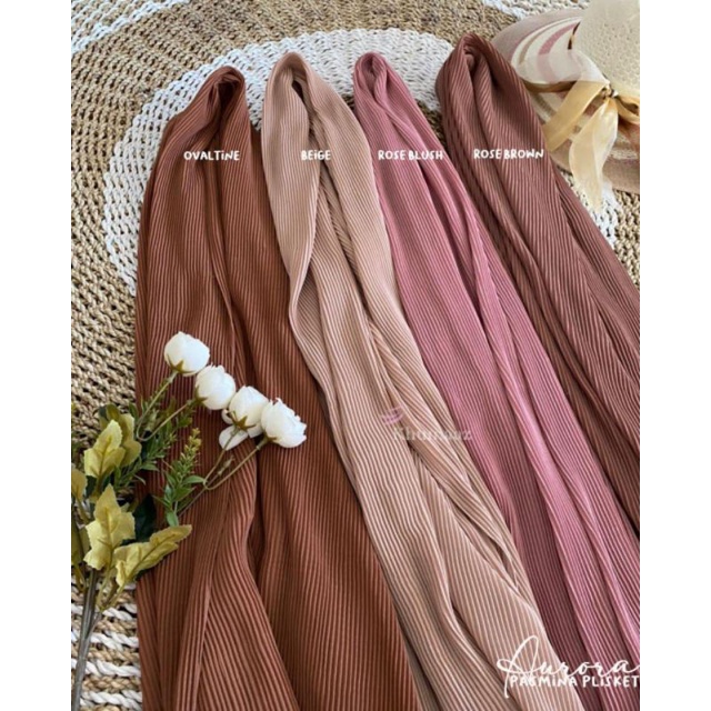 Pasmina plisket jumbo Azda hijab