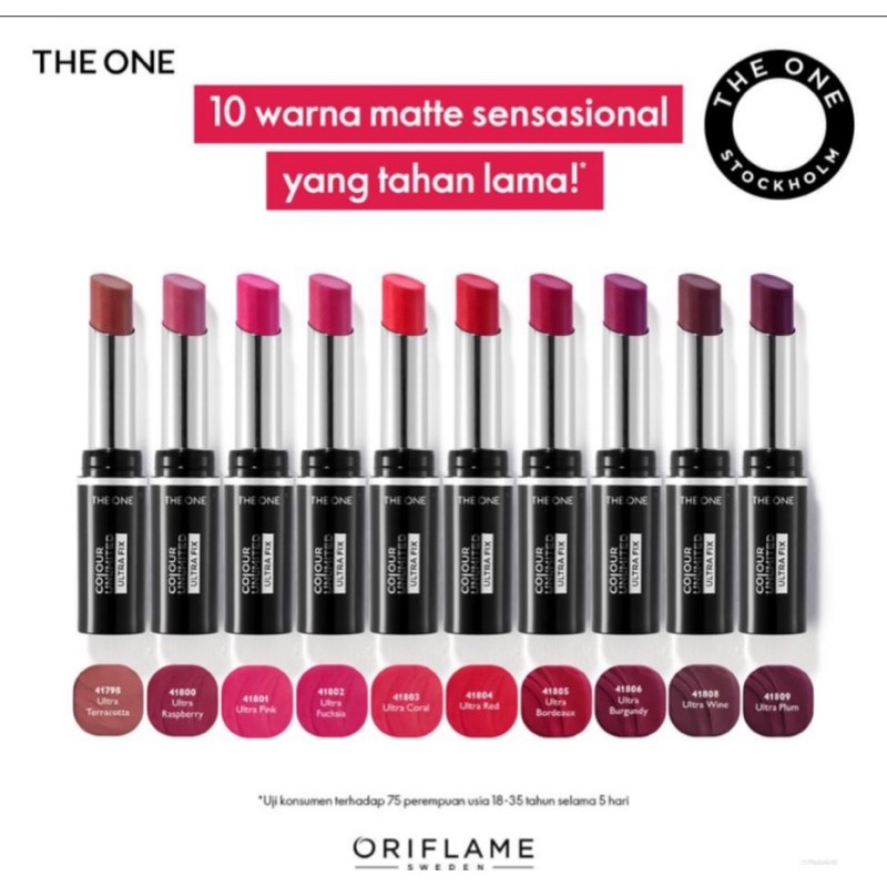 The One Colour Unlimited Ultra Fix Lipstik