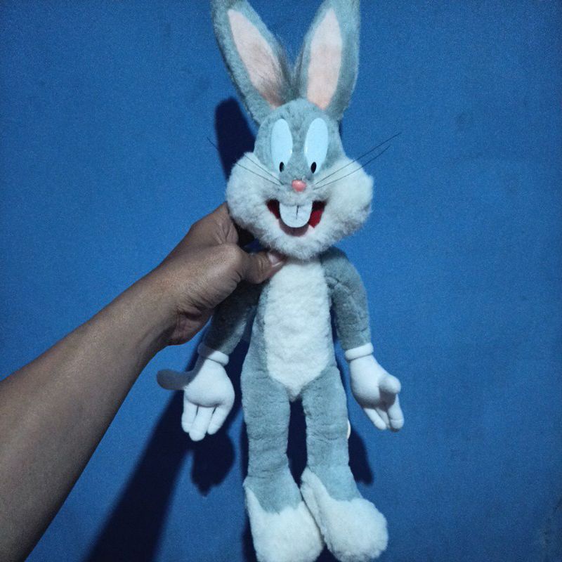 Boneka Bugs Bunny Looney Tunes vintage Newtag 1994