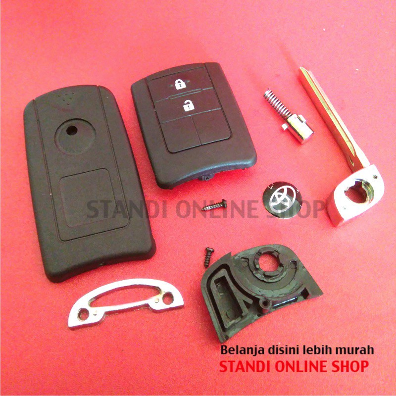 Casing Kunci Lipat FlipKey Rumah Kunci Toyota All New Yaris Sienta