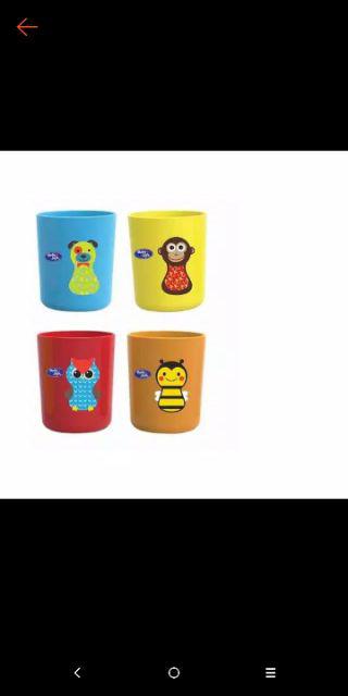 Babysafe  Drinking Cup Gelas Cangkir Anak Karakter Bpa Free