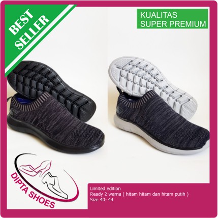 Sepatu Skechers Pria Quantum Slip On New Model 2018