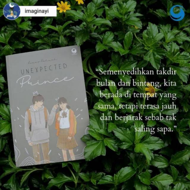 Unexpected Prince by Ainur Rahmah - Novel Wattpad Original Buku Fiksi Remaja Romance Book-2