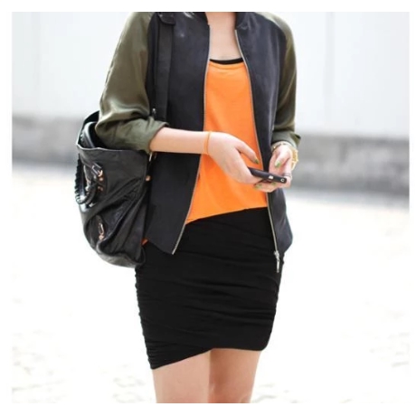 Hello Parry Alixe T Twist Ruched Jersey Skirt - Black