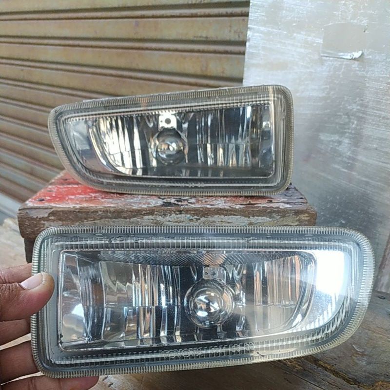 foglamp lampu kabut bemper kijang kapsul lgx 2000 2001 2002 ORIGINAL