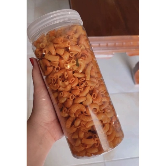 

CAMILAN PEDAS ENAK/ MAKARONI TOPLES 450gr/ MAKARONI PEDAS DAUN JERUK