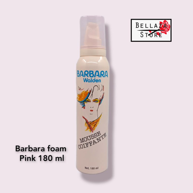 RB Barbara Hair Mousse Fashion Styling Foam 50 ml Merah