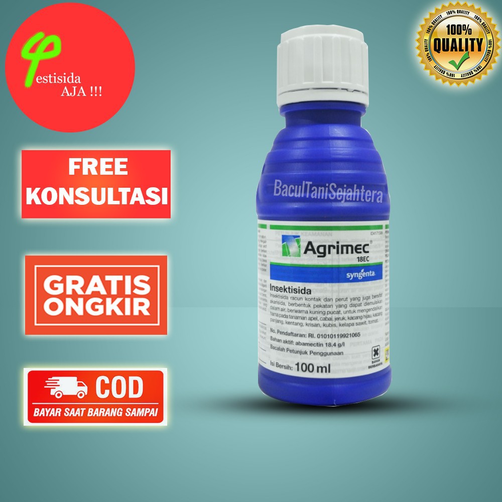 AGRIMEC 50 ML 18 EC INSEKTISIDA Pembasmi kutu daun Aphis pomi