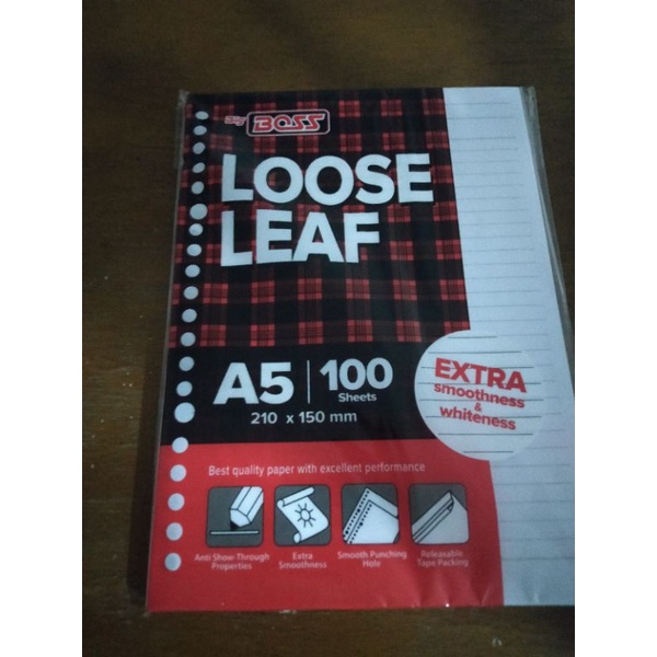 

Loose Leaf A5