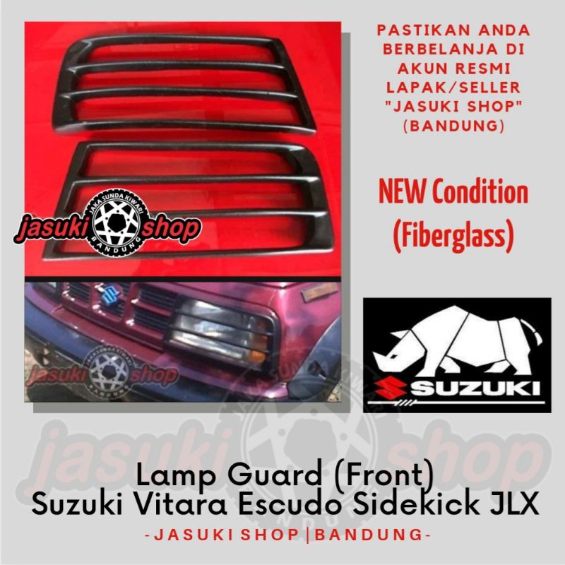 Light Lamp Guard Protector Pelindung Lampu Suzuki Vitara Escudo Sidekick JLX SE416 SB416