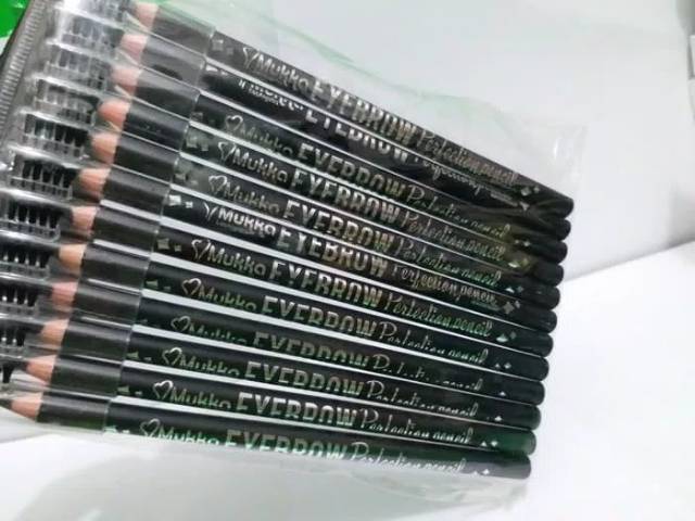 EYEBROW PENCIL MUKA HITAM BPOM (lusinan)