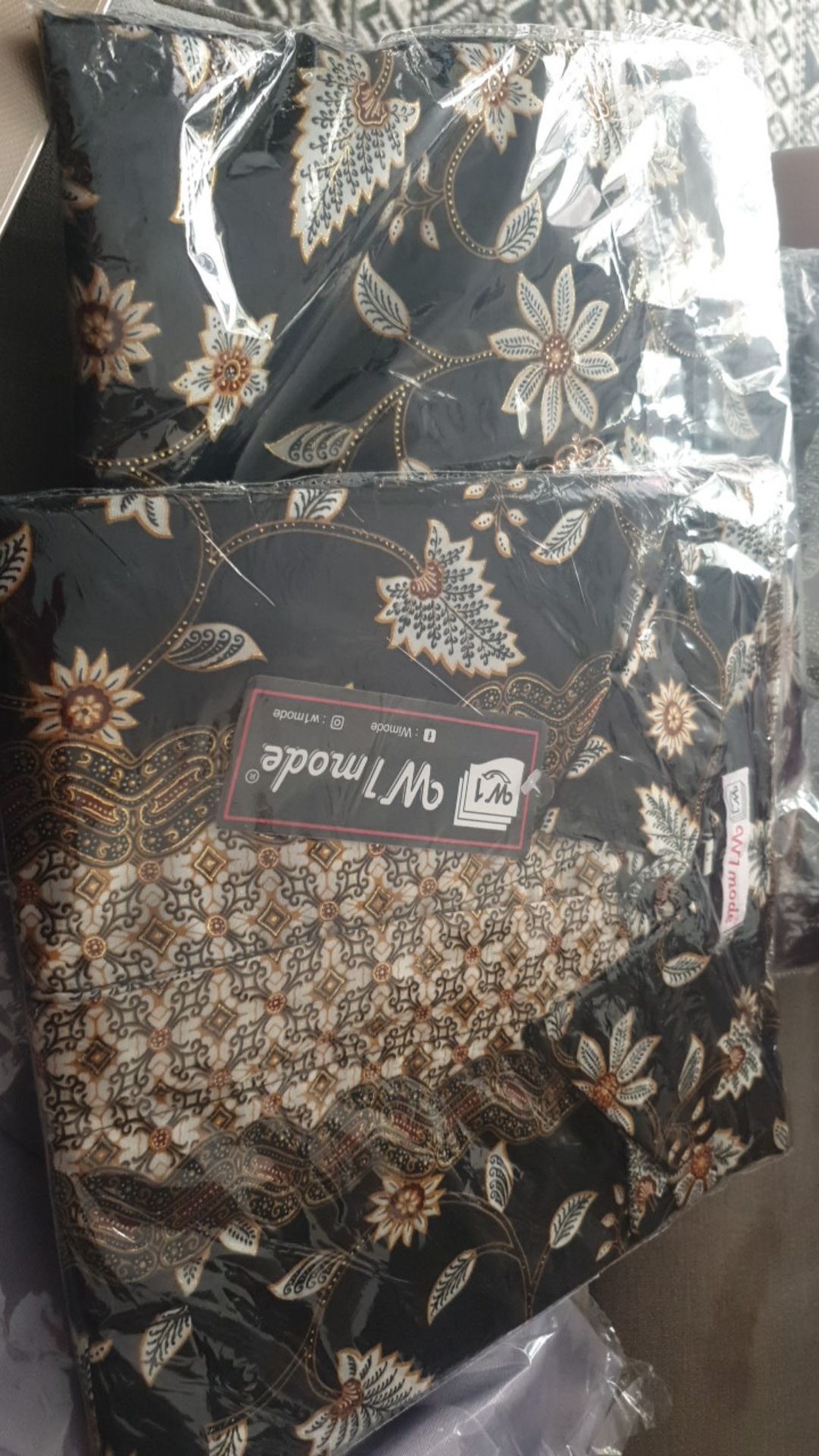 Set Kemeja Dan Kain Lilit/rok Lilit Batik/kemeja Murah/kemeja Batik/grosir Couple Batik Murah