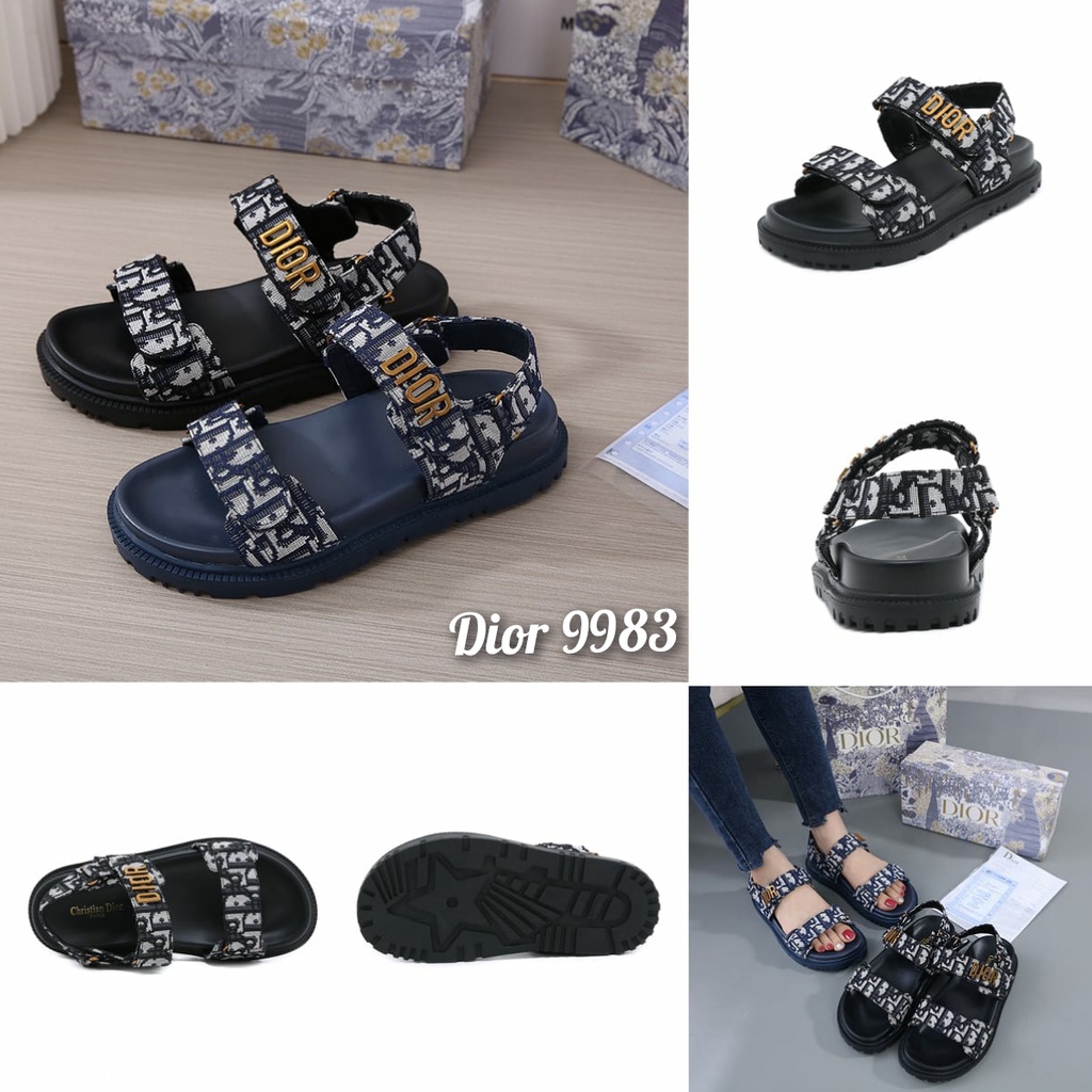 NEW ARRIVAL!!!  SANDAL WANITA TALI IMPORT PREMIUM TERMURAH WEDGES SET Kode: 9983 &amp; 0998