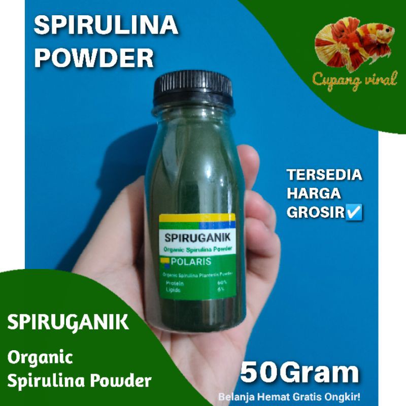 Spirulina Powder / Spirulina Bubuk 50Gram