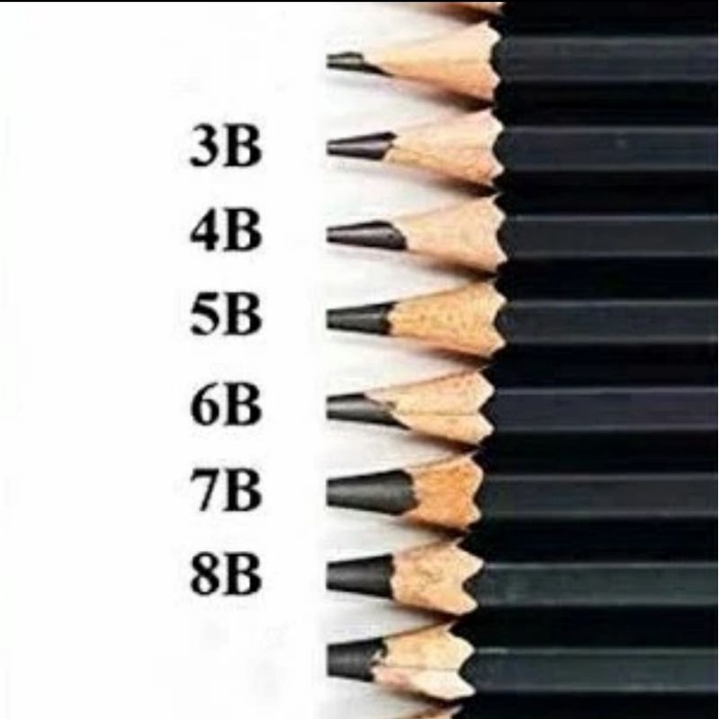 

Pensil Faber Castell 2B s/d 8B