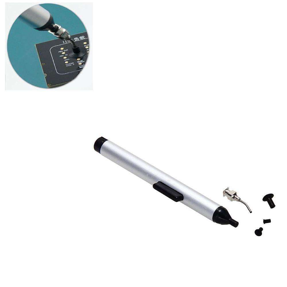 Agustinina Vacuum Sucking Pen Easy Hand Pick Bagian Alat Yang Berguna Anti-Statis Paduan Aluminium Sirkuit Terintegrasi