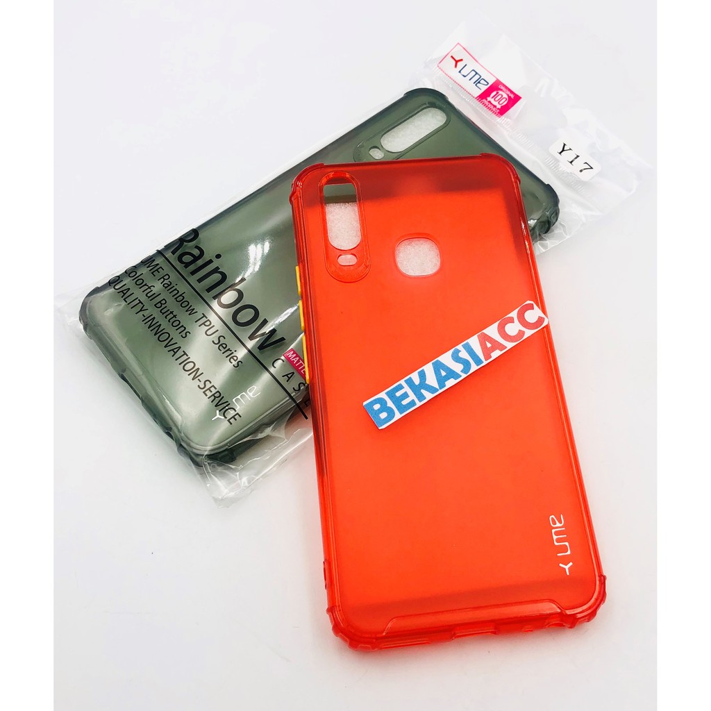 SILIKON VIVO Y17 / Y12 / Y15 2019 SOFT CASE VIVO Y12 / Y17 UME RAINBOW