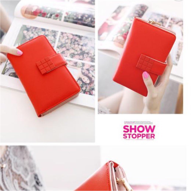 TIKTOK - DOMPET SHERMA - Dompet Lipat Wanita