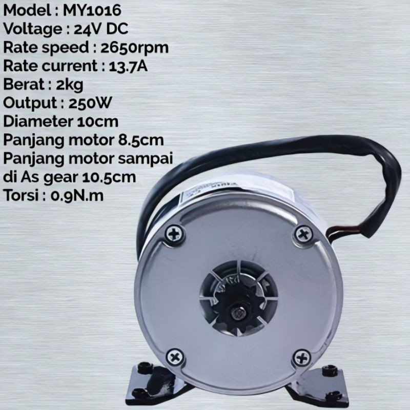 DINAMO SKUTER LISTRIK 24v 250watt