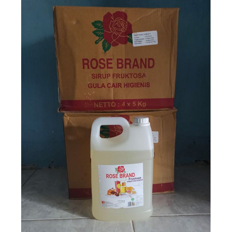 Gula Cair / Simple Sirup Murah Merk Rose Brand