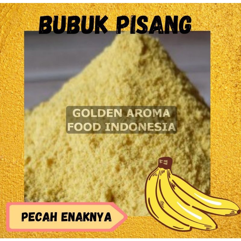 

Bubuk Pisang Pure 1/2 Kg Flavor Essen Ekstrak Banana Murni No Sugar