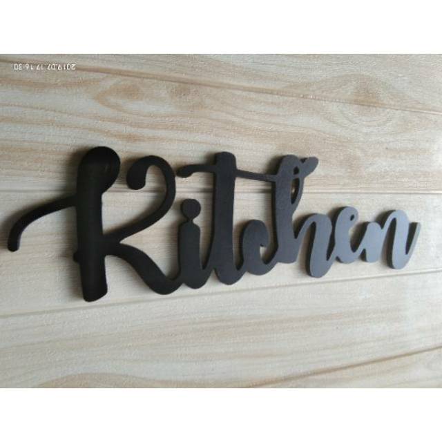 Tulisan Kitchen Huruf Kayu Hiasan Dinding Dapur Shopee Tulisan Kitchen Huruf Kayu Hiasan Dinding Dapur Shopee