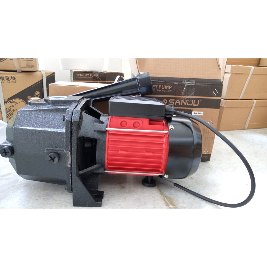 MAXPUMP SJ-370 Pompa Air Semi Jet Pump Bergaransi Otomatis Pompa Air 24JAM NON STOP 220Volt 370Watt 50Hz