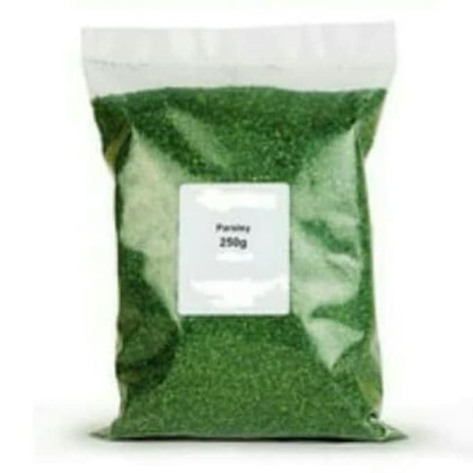 

Promo Spesial - Parsley Leaves Dried Usa/Daun Parsley Kering Usa 250 Gram